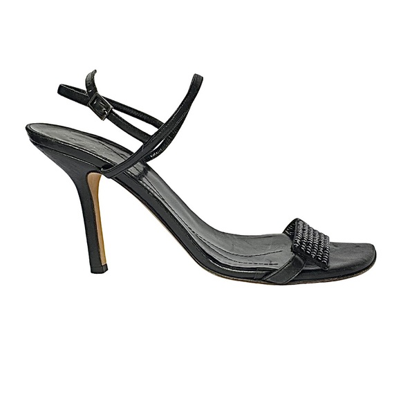 Kate Spade Beaded Open Toe Ankle Strap Heel - Picture 7 of 13